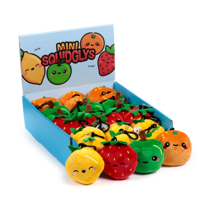 Squidglys Foodiemals Fruit Plush Mini Keyring