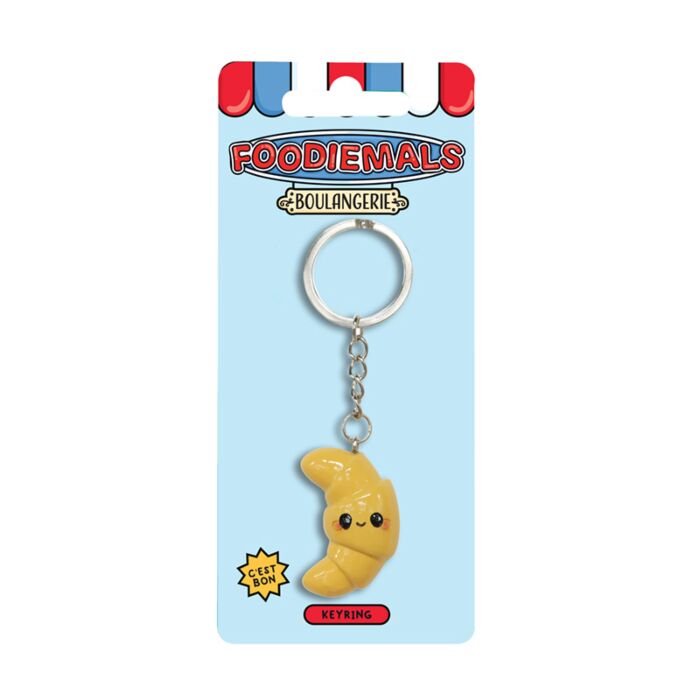 Foodiemals Boulangerie Croissant Keyring