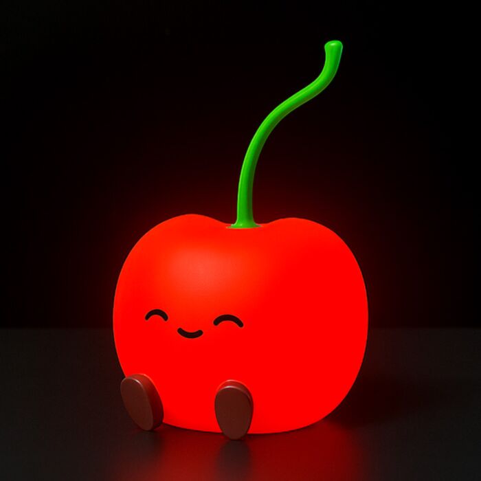 Foodiemals Cherry LED Night Light Sleep Lamp