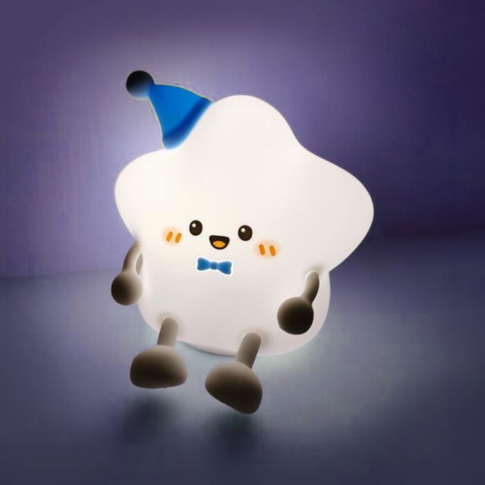 Star Shaped LED Night Light Sleep Lamp & Phone Stand