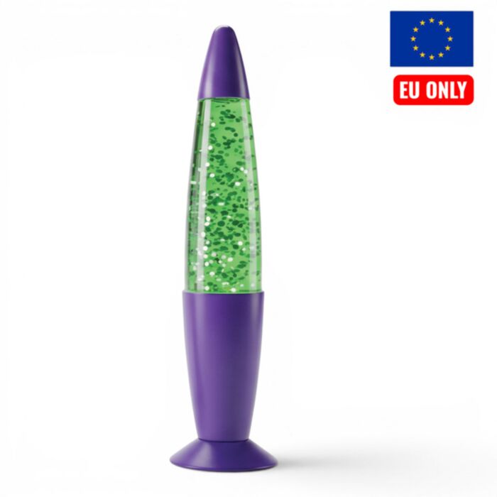 Colour Change USB Glitter Lamp Purple