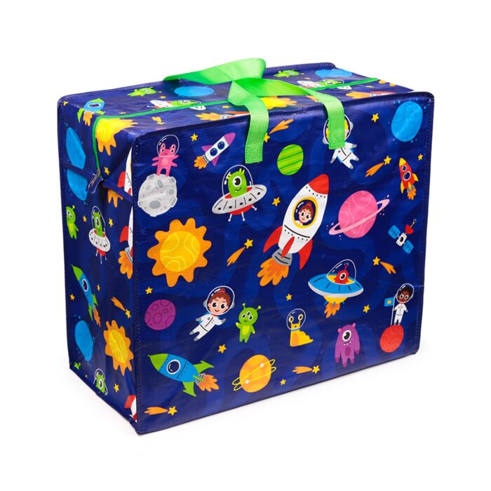 Space Cadet Zip Up Laundry Storage Bag