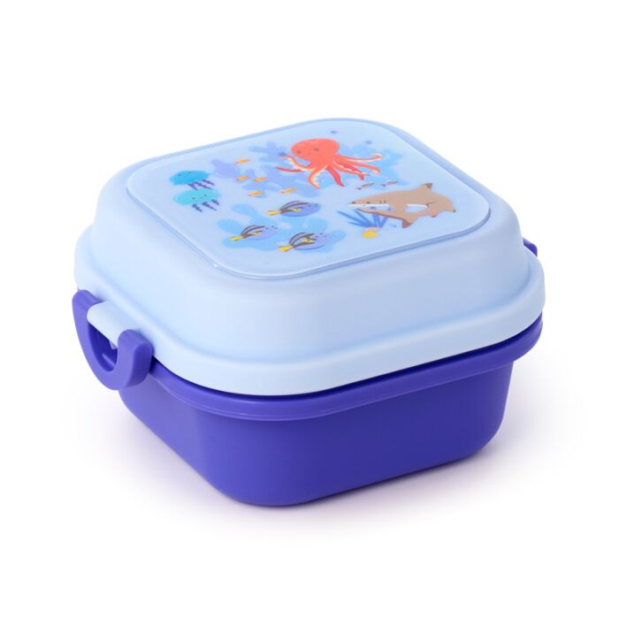 Mariniverse Clip Lock Stacked Bento Snack Lunch Box