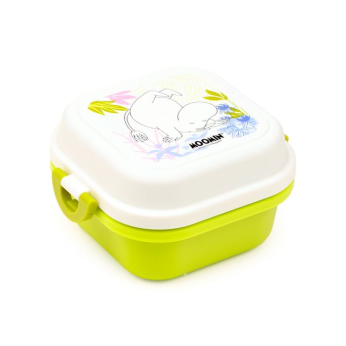 Moomin Tammi Clip Lock Stacked Bento Snack Lunch Box