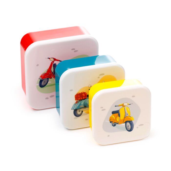 Set of 3 Lunch Box M/L/XL Scooter