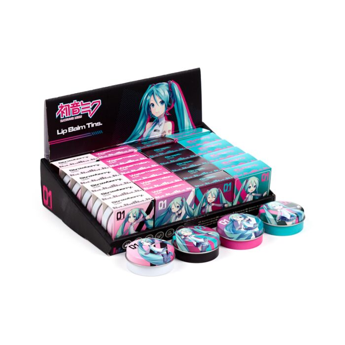Hatsune Miku Lip Balm in a Tin
