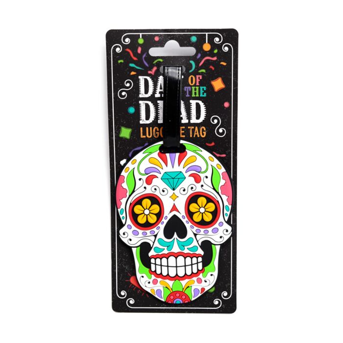 Day of the Dead PVC Luggage Tag