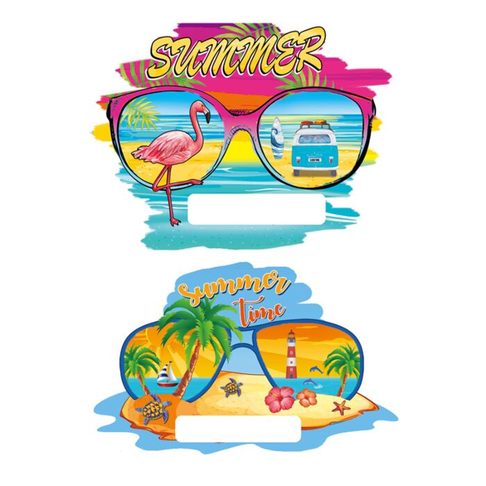 3D Printed Souvenir Seaside Magnet Summertime Sunglasses