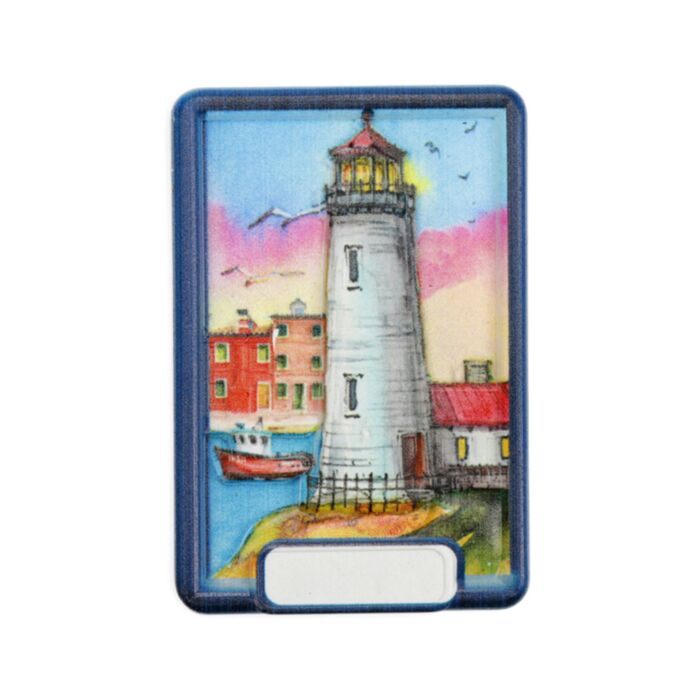 Souvenir Seaside Magnet Lighthouse Sunset