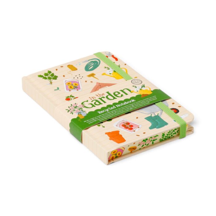 In the Garden Recycled A6 Notebook