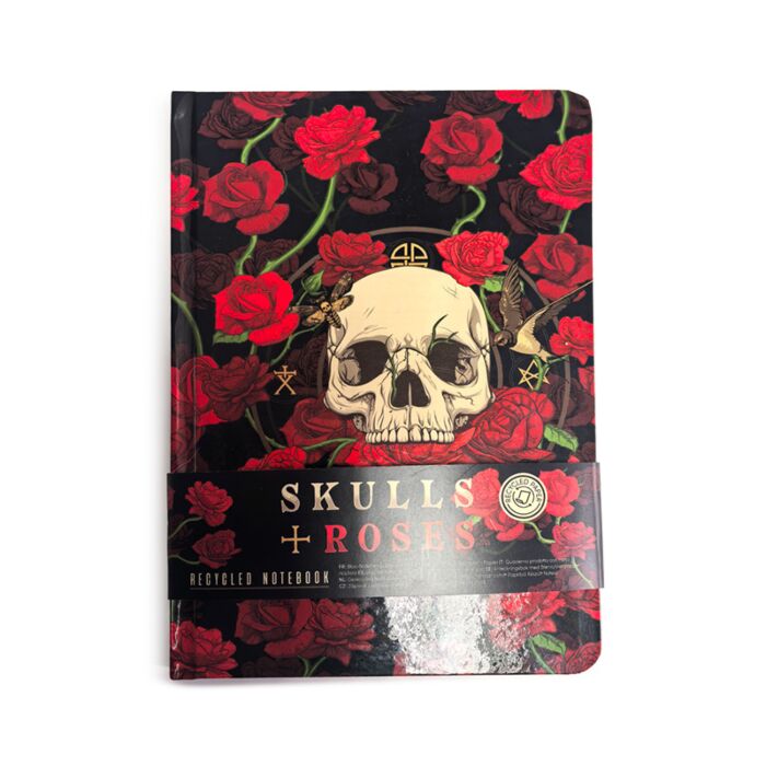 Skulls & Roses A5 Notebook