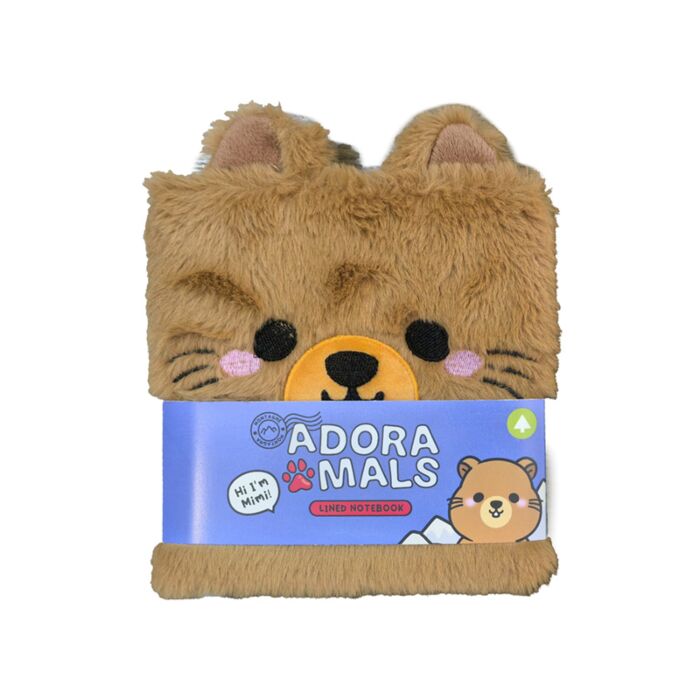Adoramals Mimi the Marmot Plush Notebook
