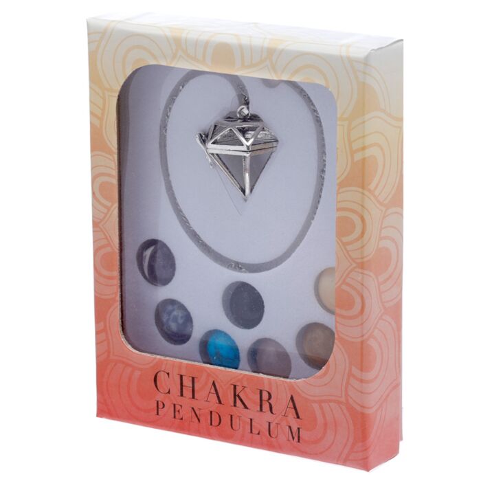 Gemstone Chakra Healing Pendulum