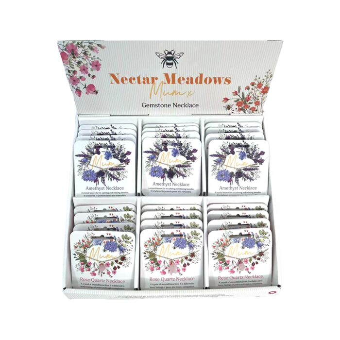 Nectar Meadows Mum Shaped Gemstone Necklace