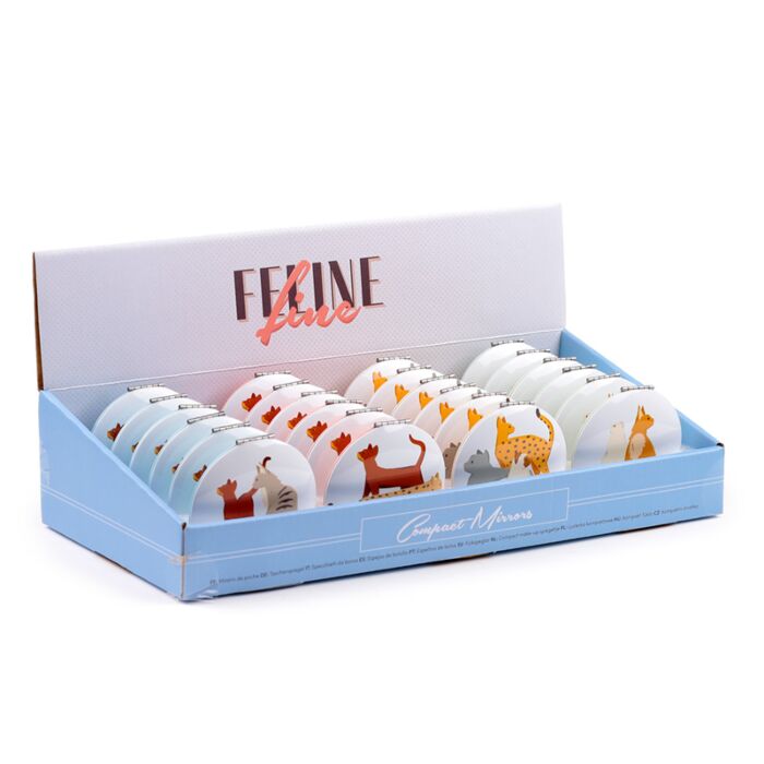 Feline Fine Cats (New) Compact Mirror