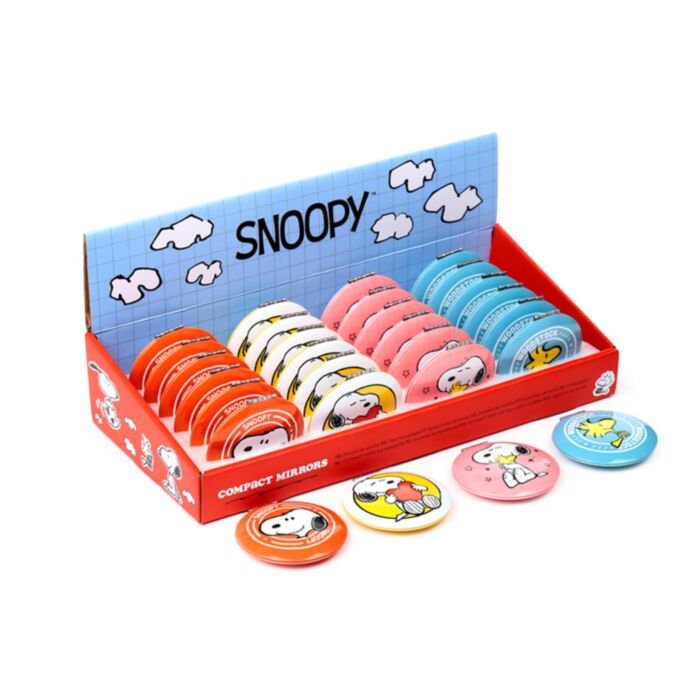 Peanuts Snoopy & Woodstock Compact Mirror
