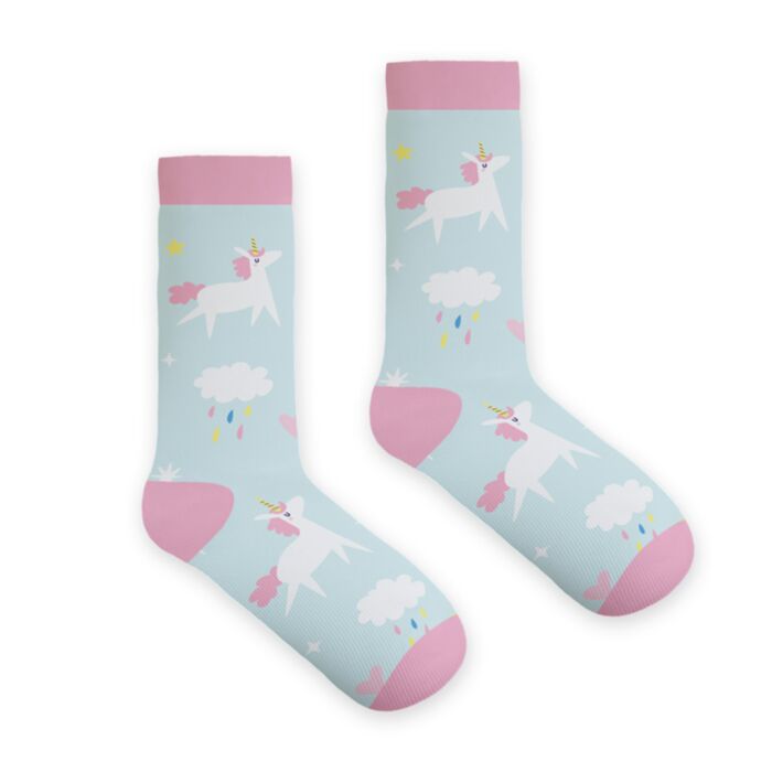 Unicorn Magic Compressed Magic Socks