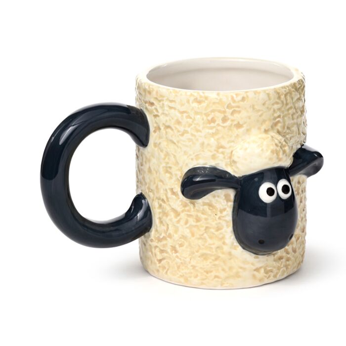 Shaun the Sheep Ceramic Shaped Mug