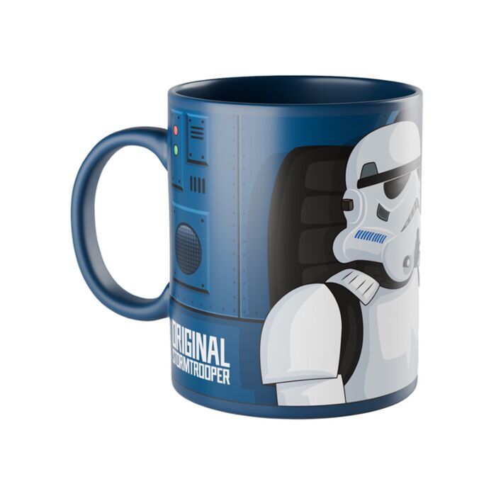 The Original Stormtrooper Gravity Gets Me Down Porcelain Mug