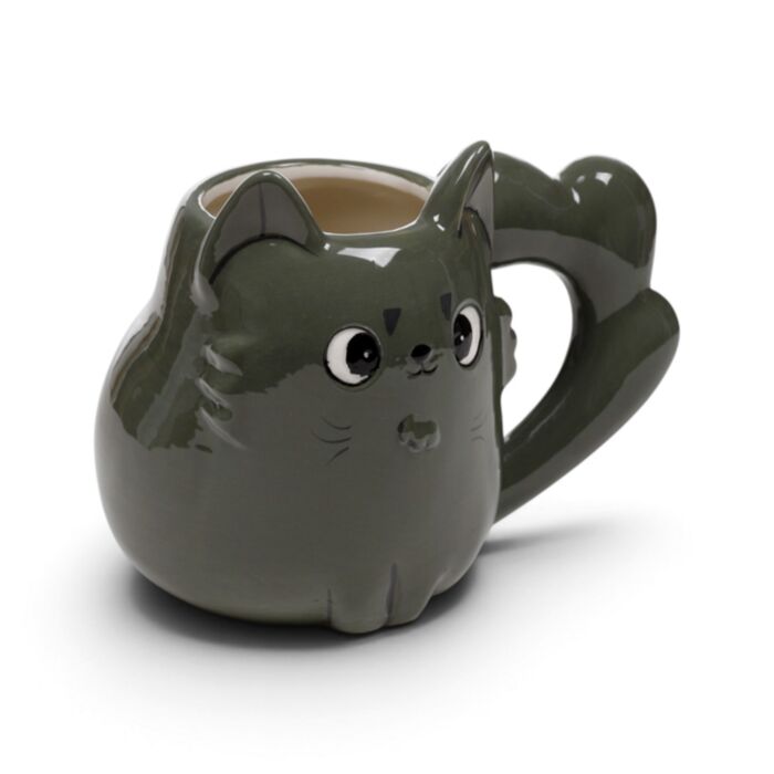 Beans & Co Cats Pepper the Cat Ceramic Shaped Mug