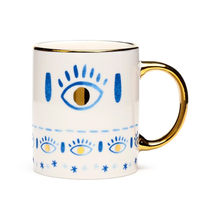 Evil Eye Porcelain Mug