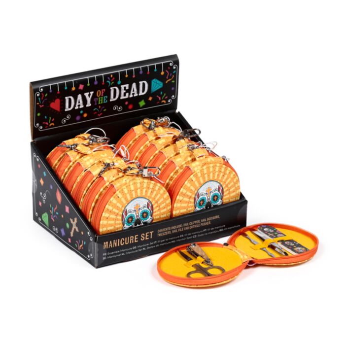 Day of the Dead 5 Piece Round Manicure Set