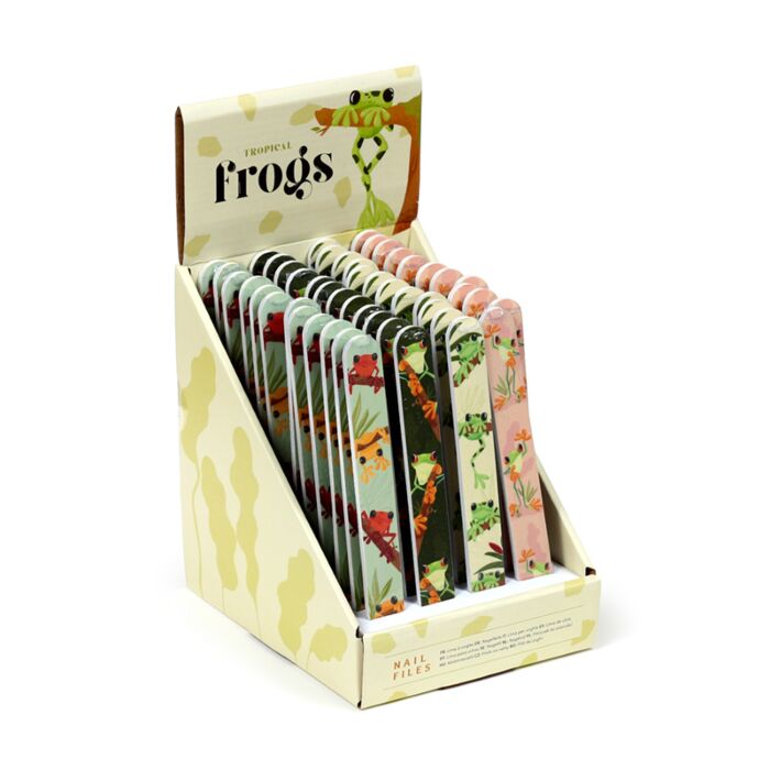 Tropical Frogs Nail File