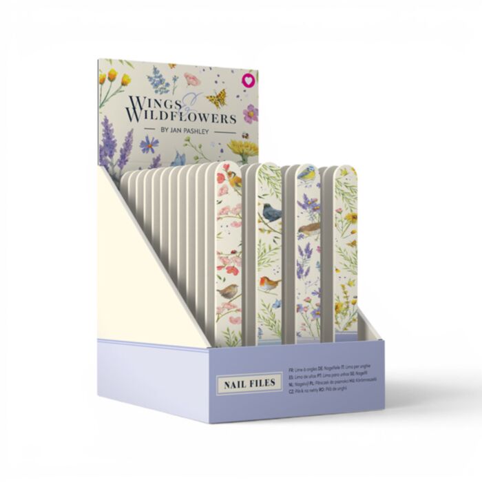 Jan Pashley Wings & Wildflowers Nail File