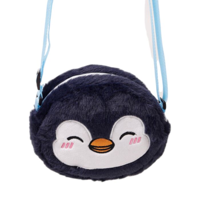 Nico the Penguin Adoramals Crossbody Plush Shoulder Bag