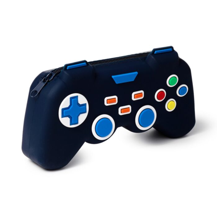Game Over Game Controller Shaped Silicone Pencil Case