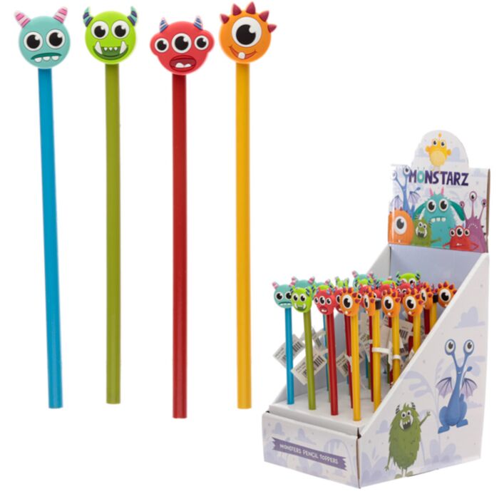 Monstarz Monster Pencil with PVC Topper