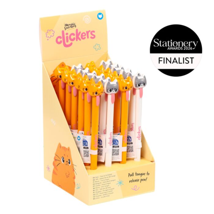 Beans & Co Cat cLickers Pen