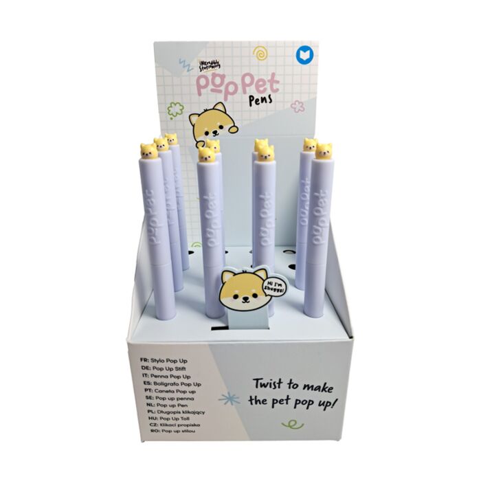 Adoramals Pets Shiba Inu Twist Pop Pet Pen