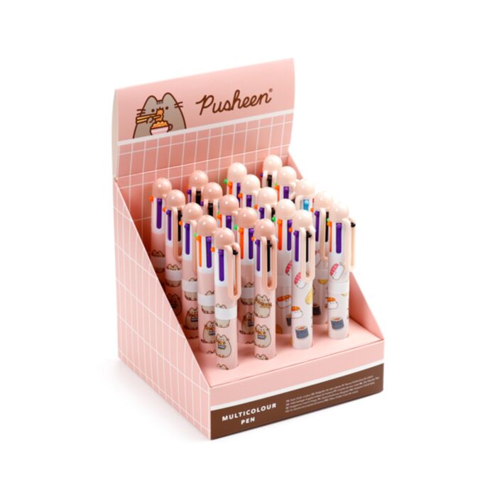 Pusheen the Cat Bento Club Multi Colour Pen (6 Colours)