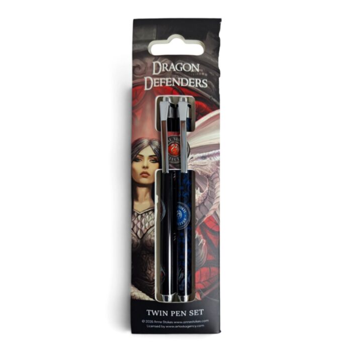 Anne Stokes Dragon Defender Twin Pen Set