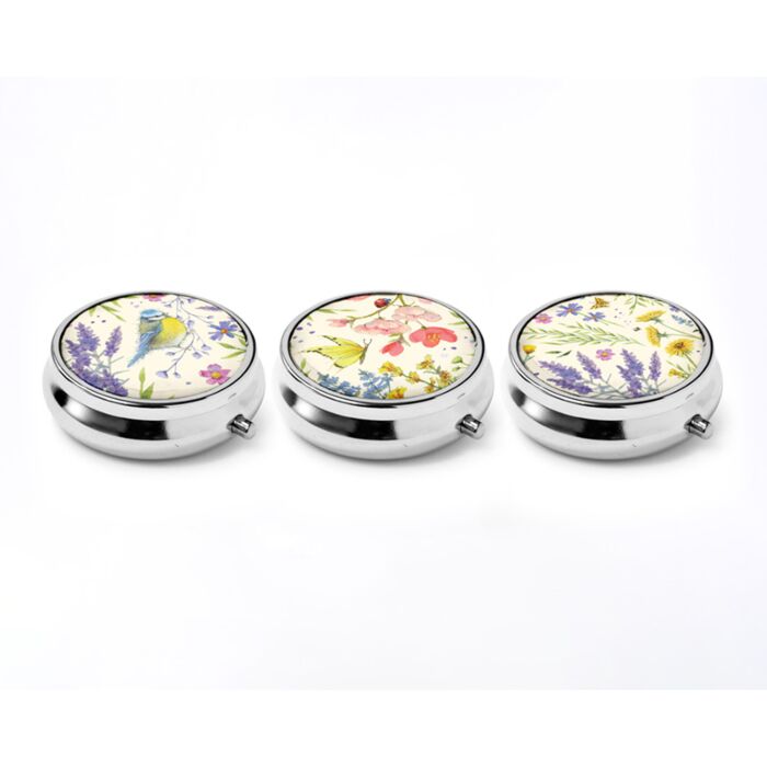 Jan Pashley Wings & Wildflowers Pill Box