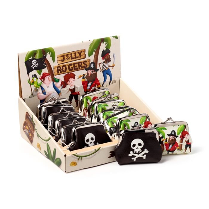Jolly Roger Pirate Tic Tac Purse