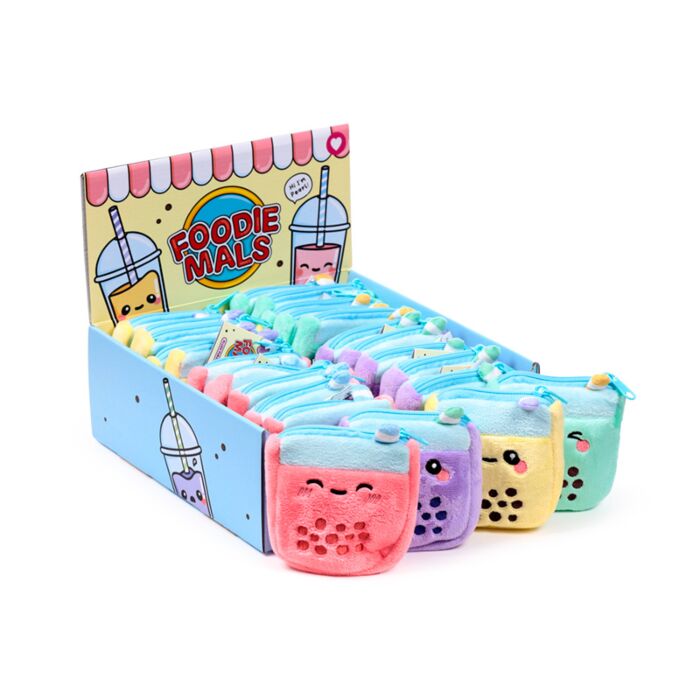 Foodiemals Bubble Tea Plush Mini Change Purse
