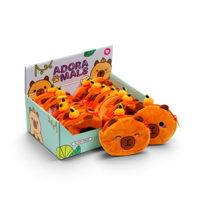 Adoramals Capybara Mini Change Plush Purse