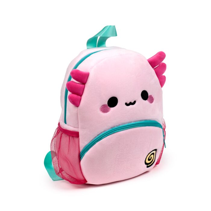 Adoramals Maddie the Axolotl Plush Rucksack Backpack