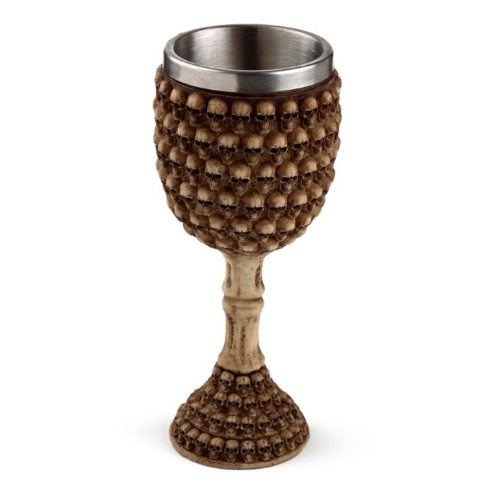 Decorative Multi Skull Goblet (Bulk Packaging)