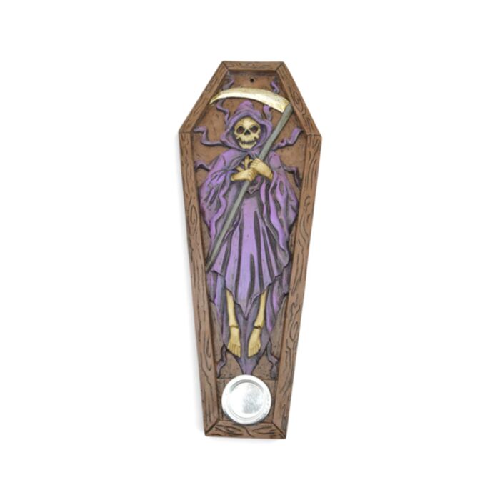The Reaper of Death Coffin Ashcatcher Incense Stick & Cone Burner
