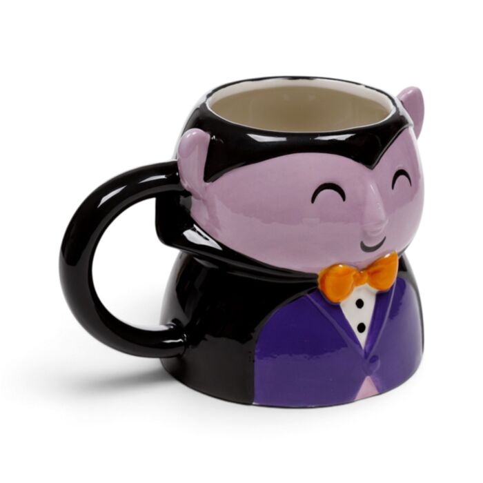 Spooky Dracula Ceramic Shaped Mug