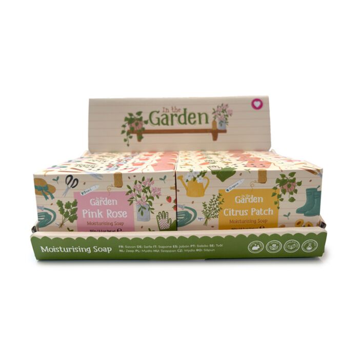 In the Garden Handmade Soap Bar - Pink Rose & Citrus
