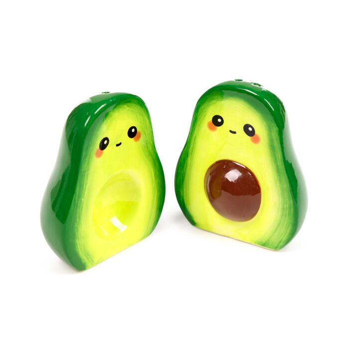 Pedro the Avocado Foodiemals Ceramic Salt & Pepper Set