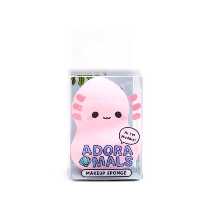 Adoramals Maddie the Axolotl Makeup Sponge Blender