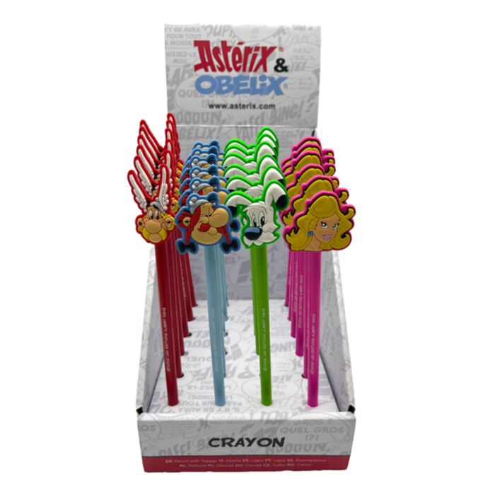 Asterix Pencil with PVC Topper