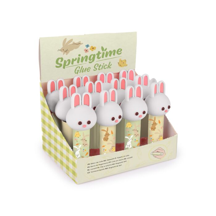 Springtime Bunny Rabbit Glue Stick