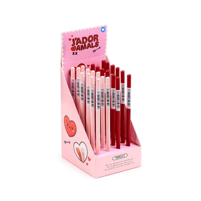 J'Adoramals Heart Shaped Pencil