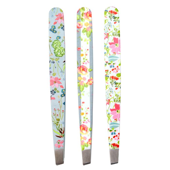 Julie Dodsworth Pink Botanical Tweezers